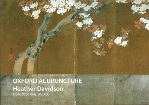 Heather Davidson - Oxford Acupuncture Oxford