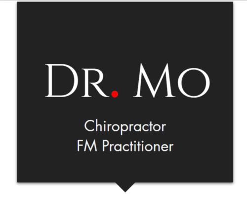 Dr Mo Chiropractor Manchester Manchester