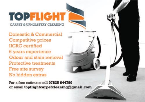 TOPFLIGHT Carpet and Upholstery Cleaning Services Pontypridd