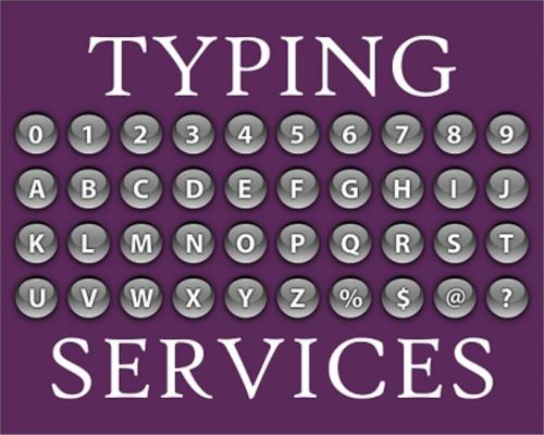 Typing Services Nottingham
